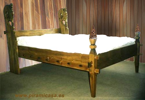 La cama de los vikingos