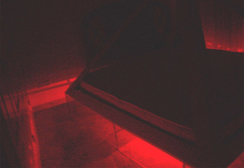 Cama de lujo luminosa