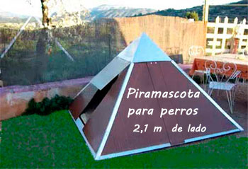 Piramascota exterior para perros