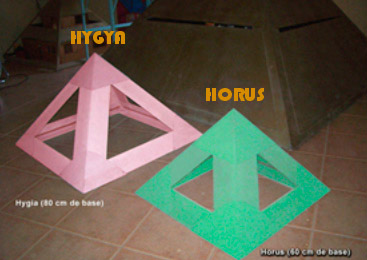 Pirámides Hygia y Horus